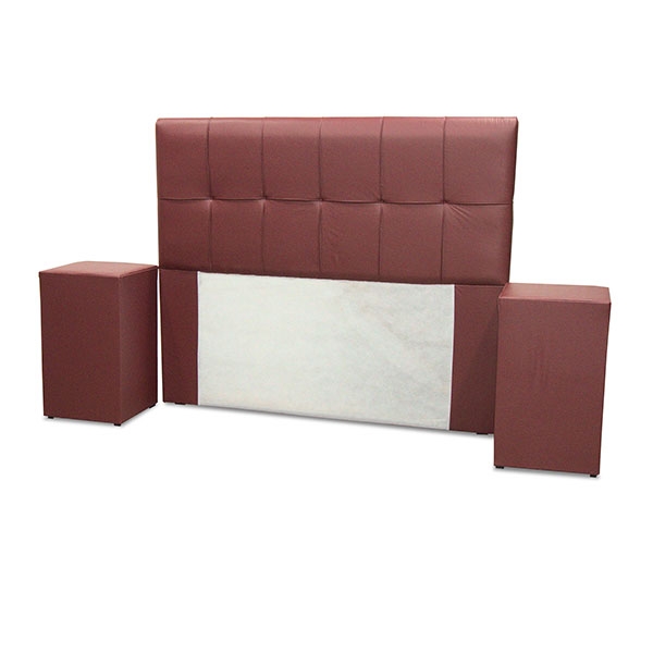 CONJUNTO CABECERA + BUTACA STAR 1.40 ABBA BORDO 180