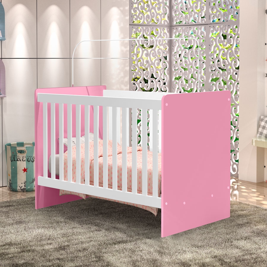 CUNA CATATAU J&A BLANCO|ROSADO