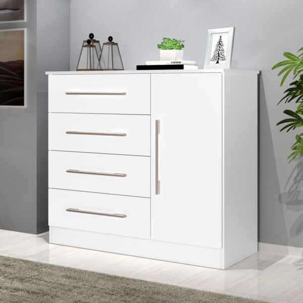 COMODA MALIBU NEW J&A BLANCO BLANCO|LILA FLEX