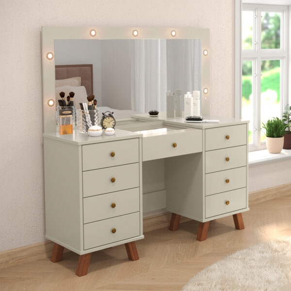 TOHALET CAMARIN 9 CAJONES ELOA PATRIMAR OFF WHITE