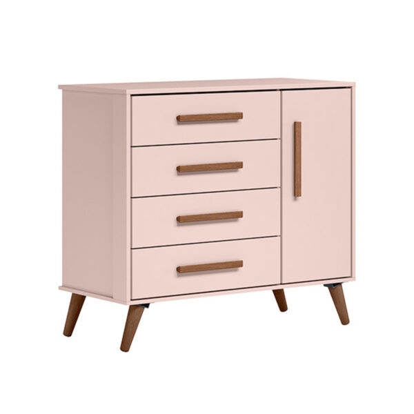 COMODA ZAPATERA Q ENCANTO RETRO 3825 QMOVI ROSA