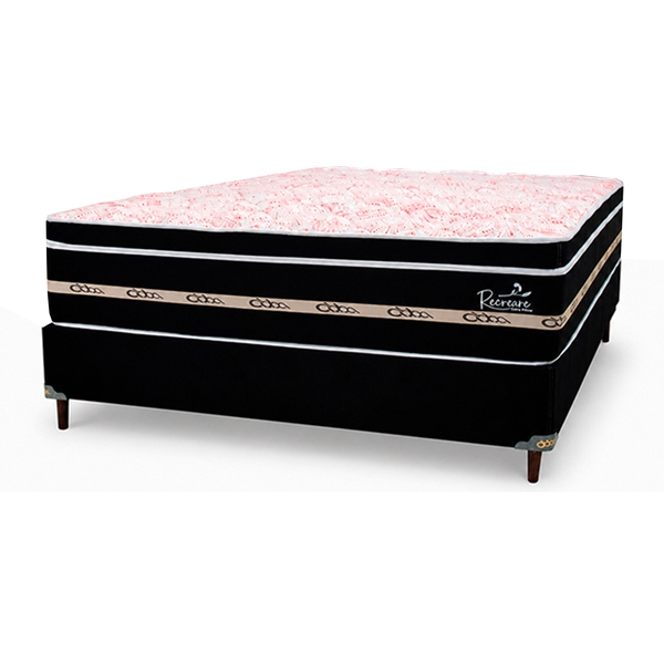 SOMIER RECREARE S PILLOW EURO 160 BA+CO ABBA BORDO
