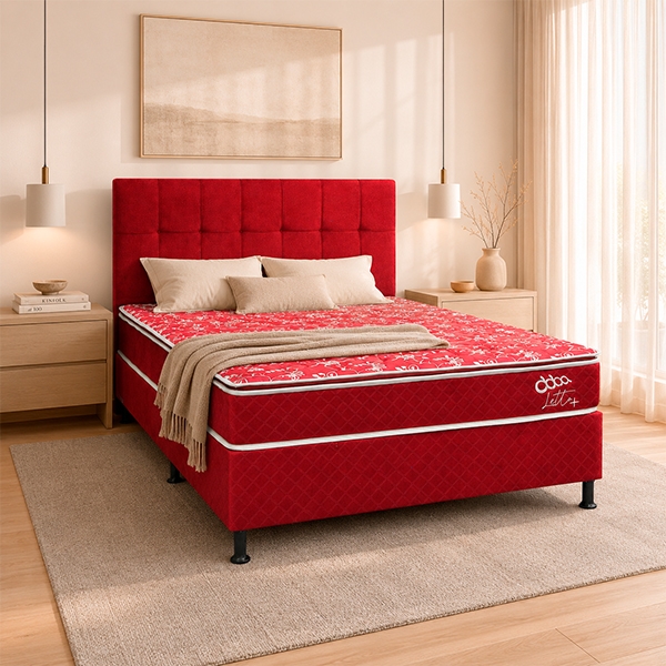 SOMIER LETTO MAS 120 BA+CO+CA ABBA BORDO