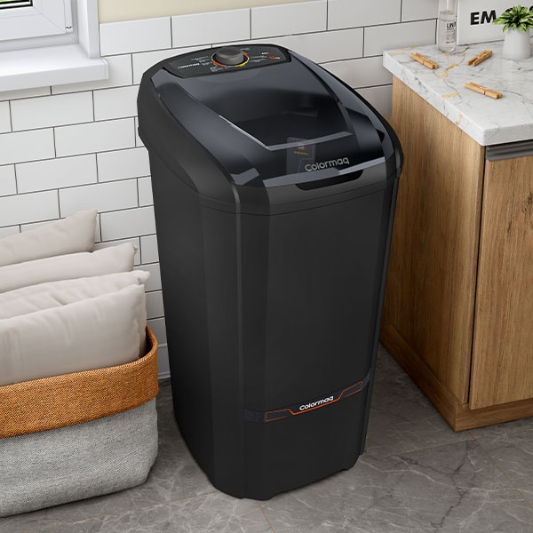 LAVARROPAS SEMIAUTOMÁTICA LCS 12KG COLORMAQ NEGRA