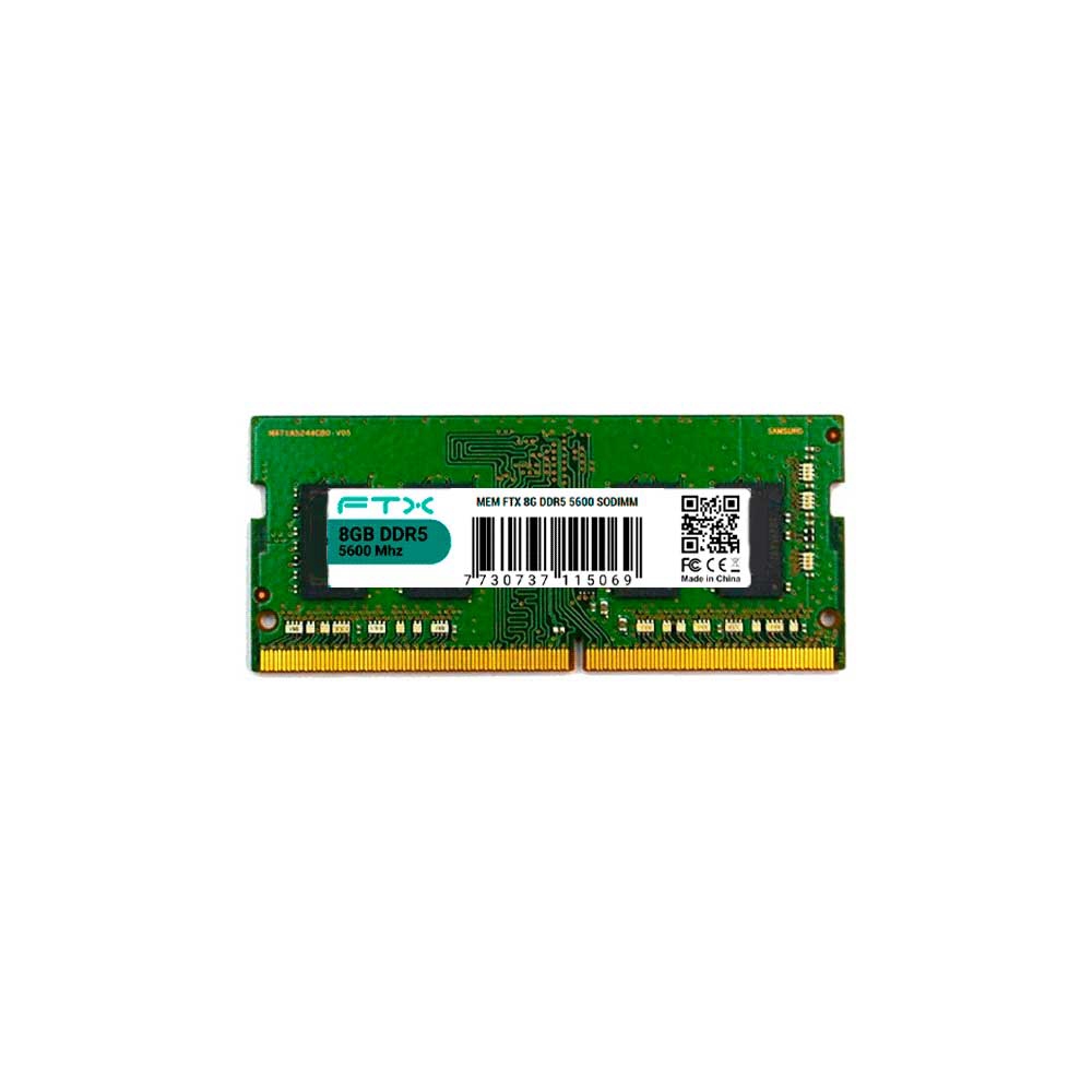 MEMORIA RAM PARA NOTEBOOK DDR5 8GB 5600 FTX 115069