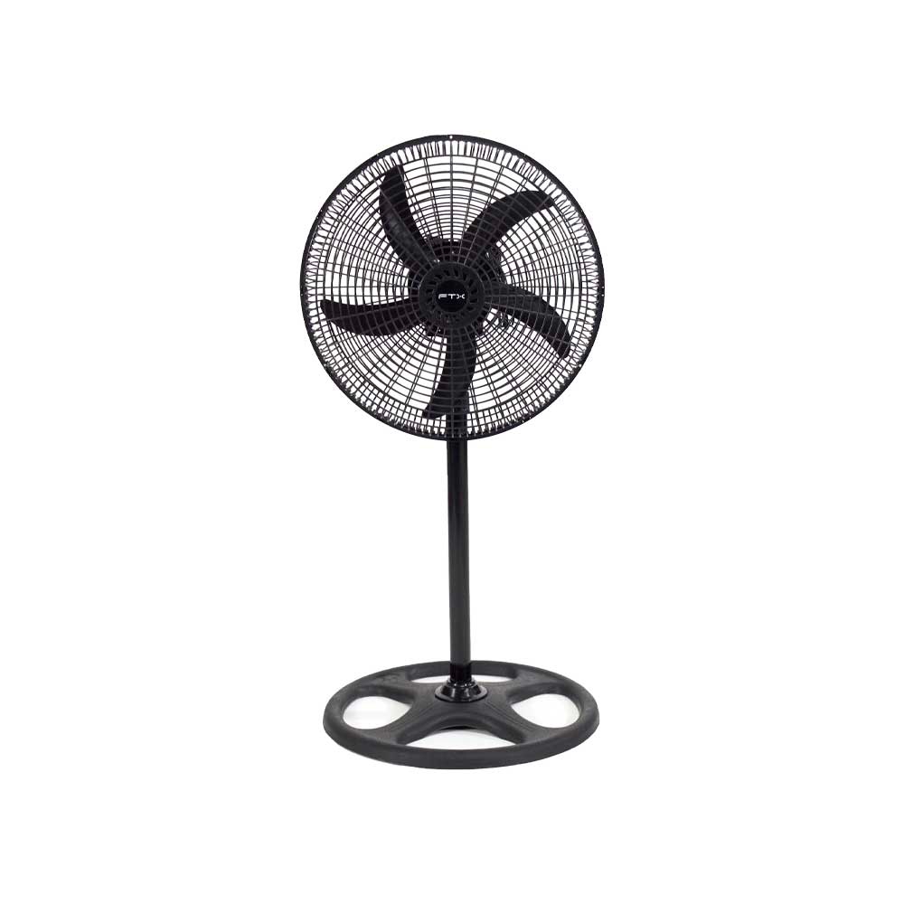 VENTILADOR DE PIE FTX 3 VEL CONFORT 70W 220V PLAST/NEGRO HB-EF-02