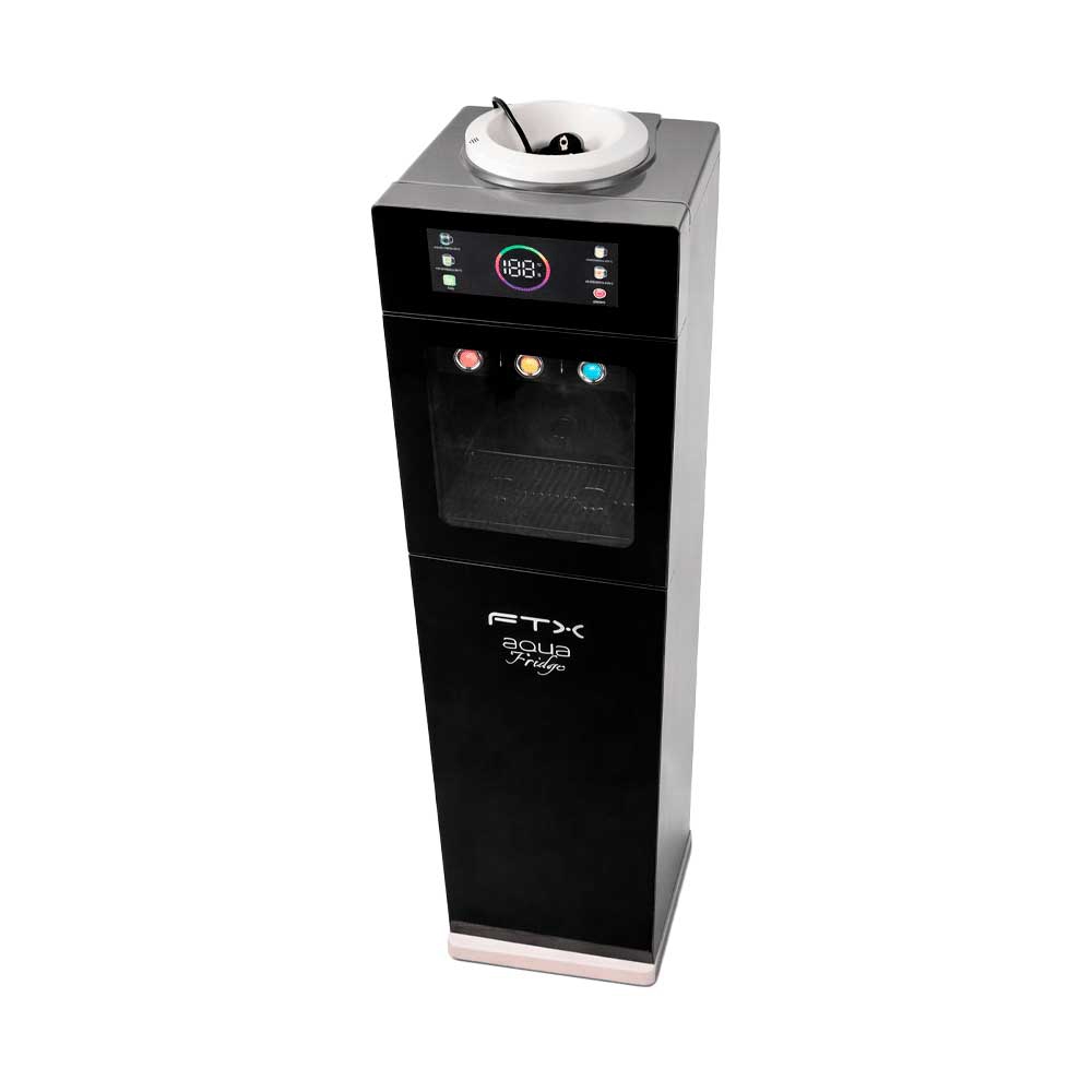 BEBEDERO FTX AQUA FRIDGE HELADERA/ TOUCH/ FRIO/ NATURAL/ CALOR/ 220V NEGRO WD2-HCFTH