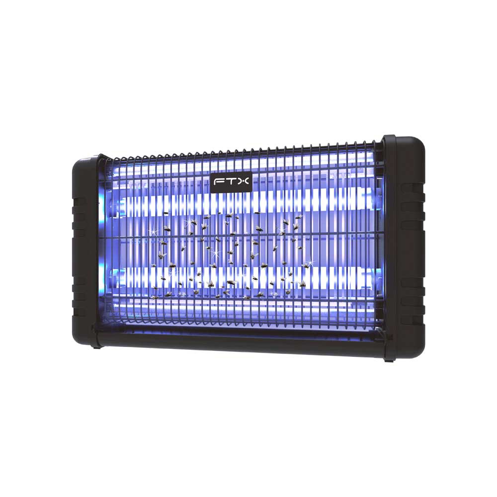 MATAINSECTOS ELECTRICO FTX RECTANGULAR IP20/BIVOLT EIKB-W30 NEGRO 