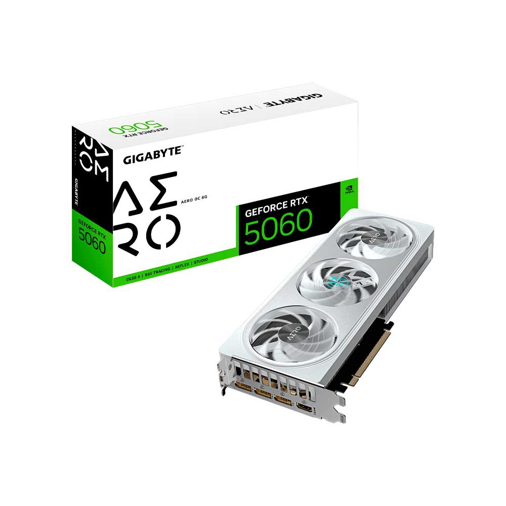 PLACA DE VIDEO GIGABYTE RTX5060 AERO 8G OC DDR7 GV-N5060AERO OC-8GD