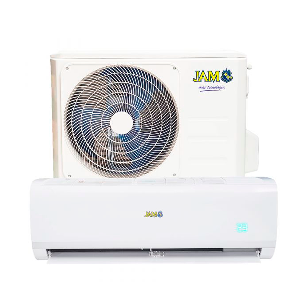 AIRE ACONDICIONADO JAM SPLIT 12000 BTU CONVENCIONAL FRIO/CALOR 220V