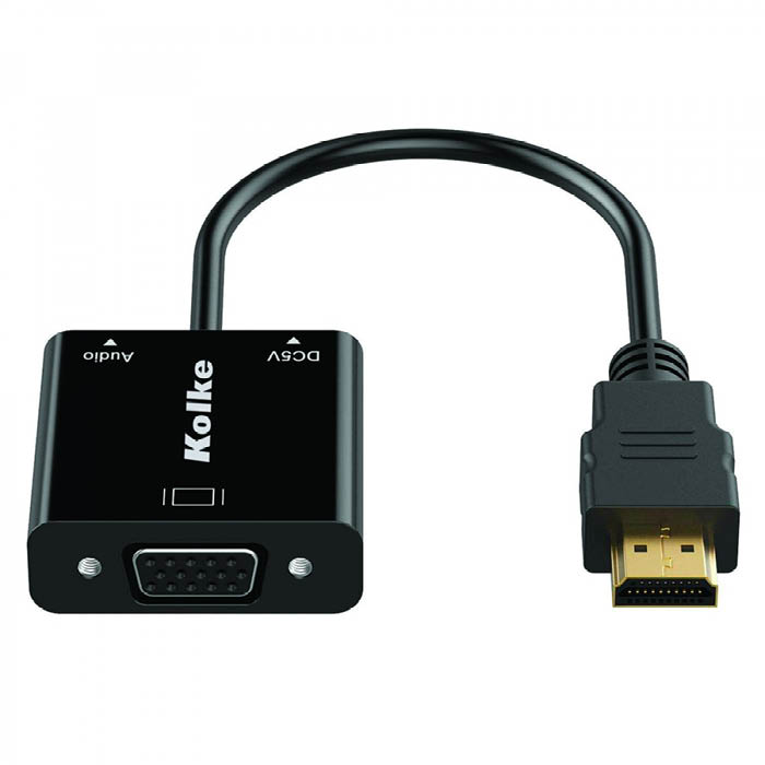 CONVERSOR HDMI A VGA CON AUDIO KCA-429
